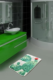 Mijölnir Green Djt Alfombrilla de baño Multicolor